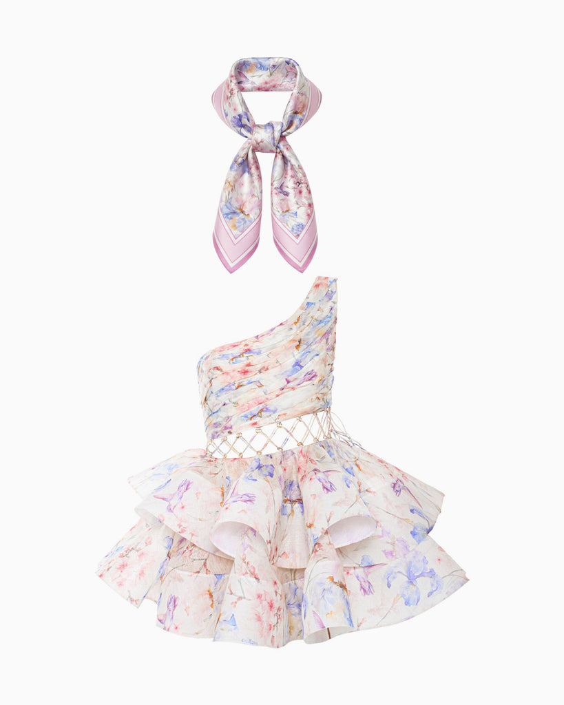 Iris des jardins + iris scarf